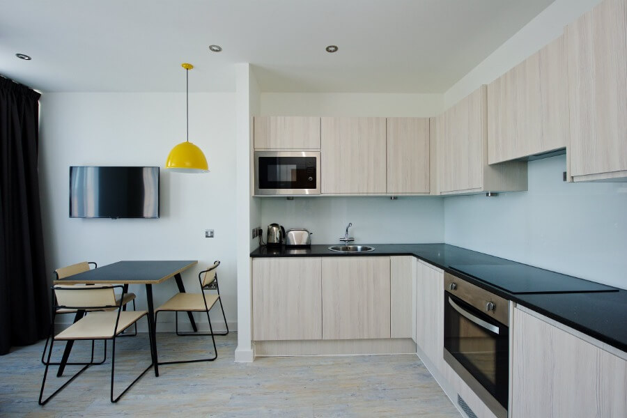 InnClusive’s apartment at Piccadilly Station, Manchester - Kitchen