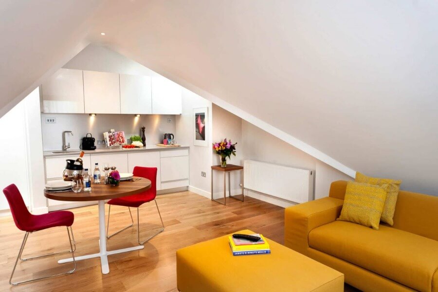 InnClusive’s apartment at Ballsbridge, Dublin - Living area