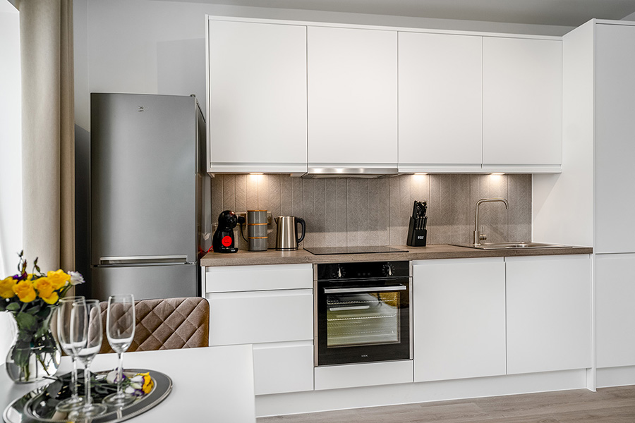 InnClusive's Coldhams Lane apartments in Cambridge - kitchen