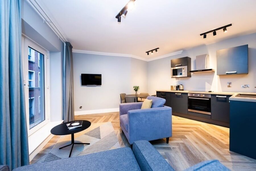 InnClusive’s apartment at Christchurch, Dublin - Living Area