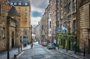 Edinburgh streets - workcation.