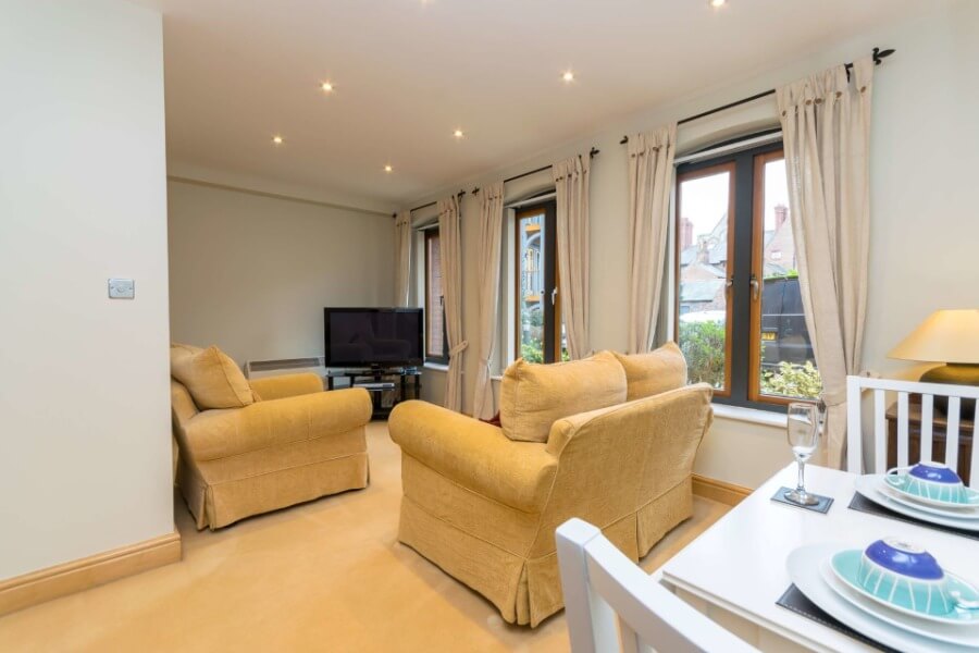 InnClusive’s apartment at Foregate Street, Chester - Living area