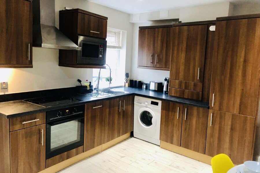 InnClusive’s apartment at Ecclesall Road, Sheffield - kitchen