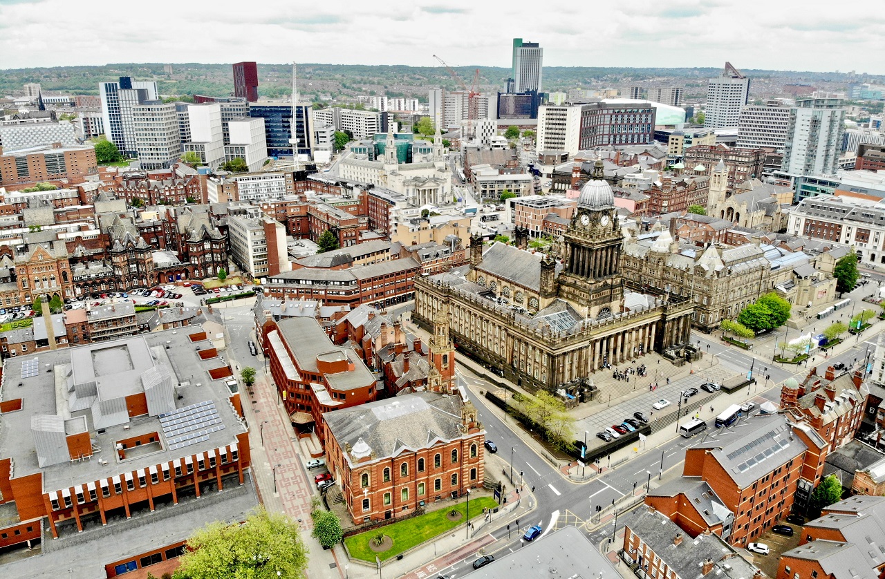 Leeds from above
