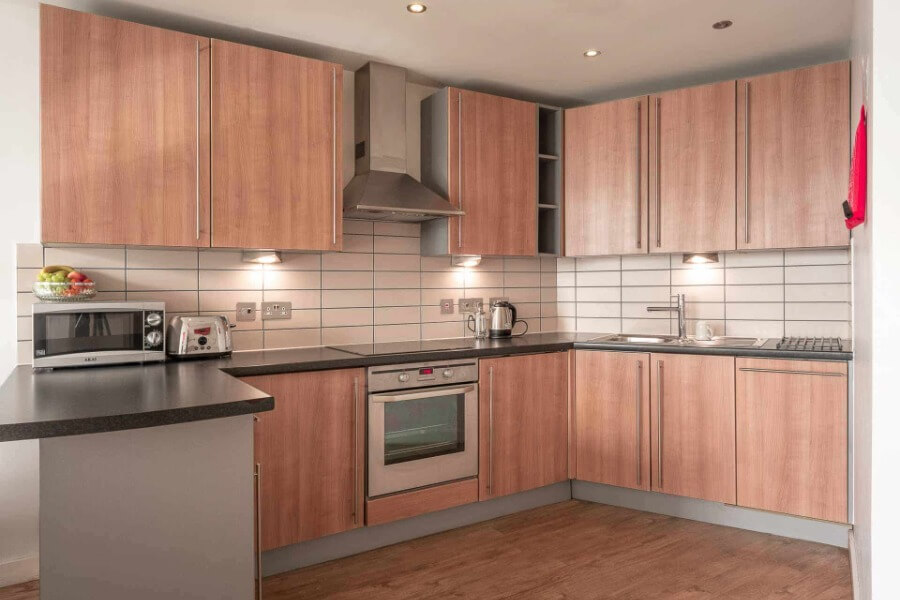 InnClusive’s apartment at Hatton Garden, Liverpool - Kitchen