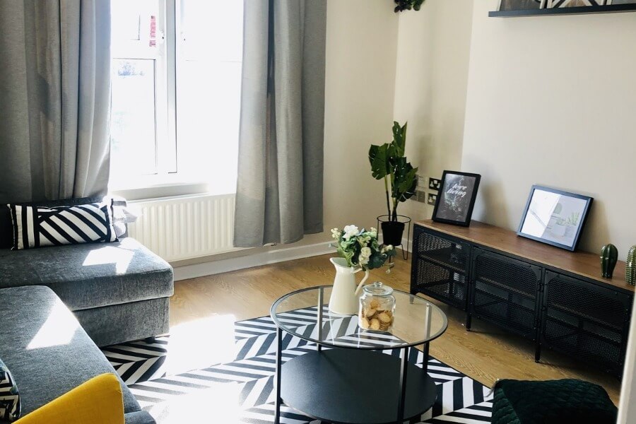InnClusive’s apartment at Ecclesall Road, Sheffield - Living area
