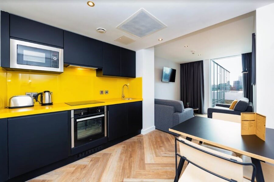 InnClusive’s apartment at Northern Quarter, Manchester - Living area