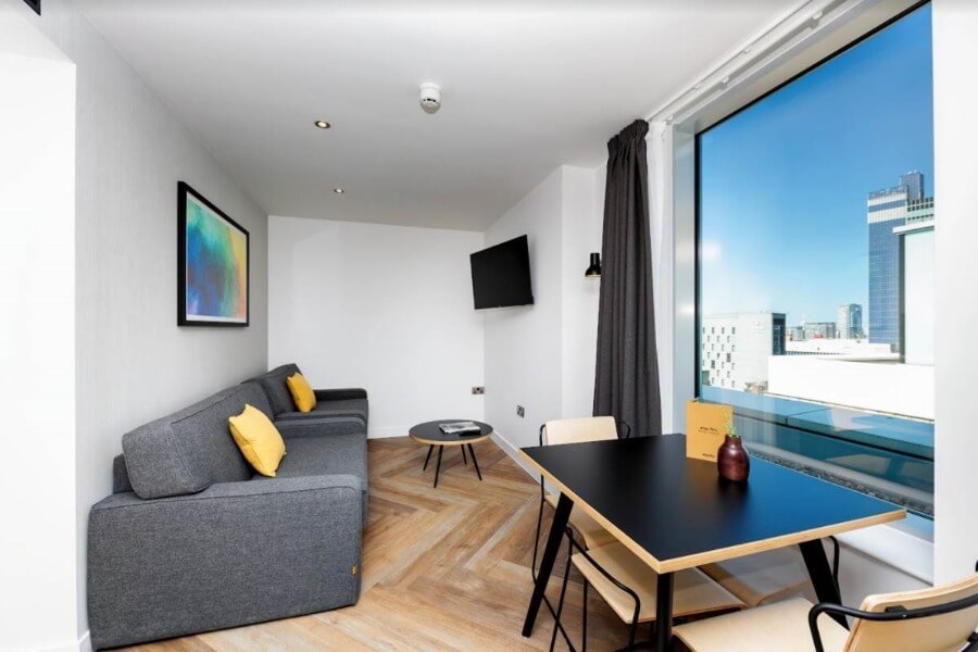 InnClusive’s apartment at Northern Quarter, Manchester - Living area