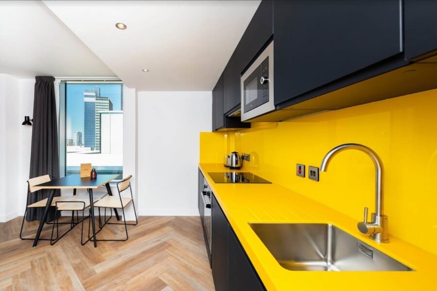 InnClusive’s apartment at Northern Quarter, Manchester - Kitchen