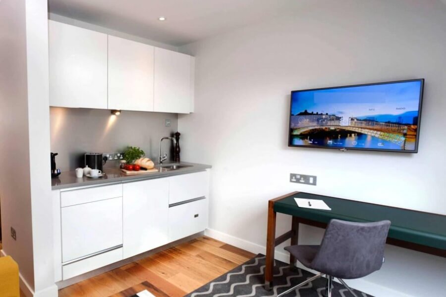 InnClusive’s apartment at Ballsbridge, Dublin - Living area