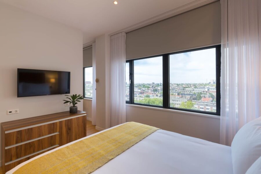InnClusive’s apartment at DA Rotterdam, Netherlands - Bedroom