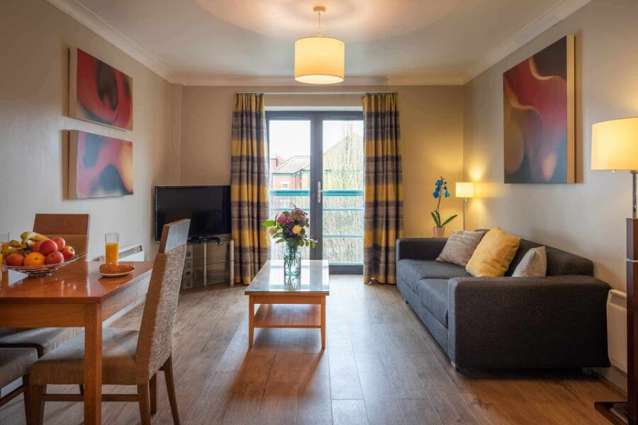 InnClusive’s apartment at Redcliffe, Bristol - Living Area