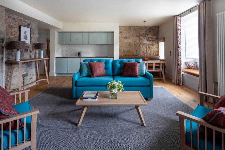 nnClusive’s apartment at Abbey Strand, Edinburgh - Living area
