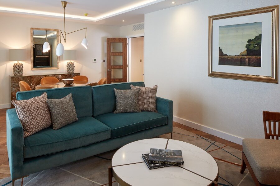 InnClusive’s apartment at Gloucester Park, London - Living area