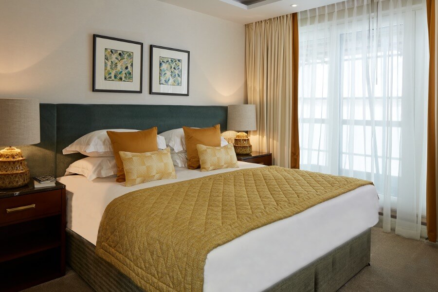InnClusive’s apartment at Gloucester Park, London - Bedroom